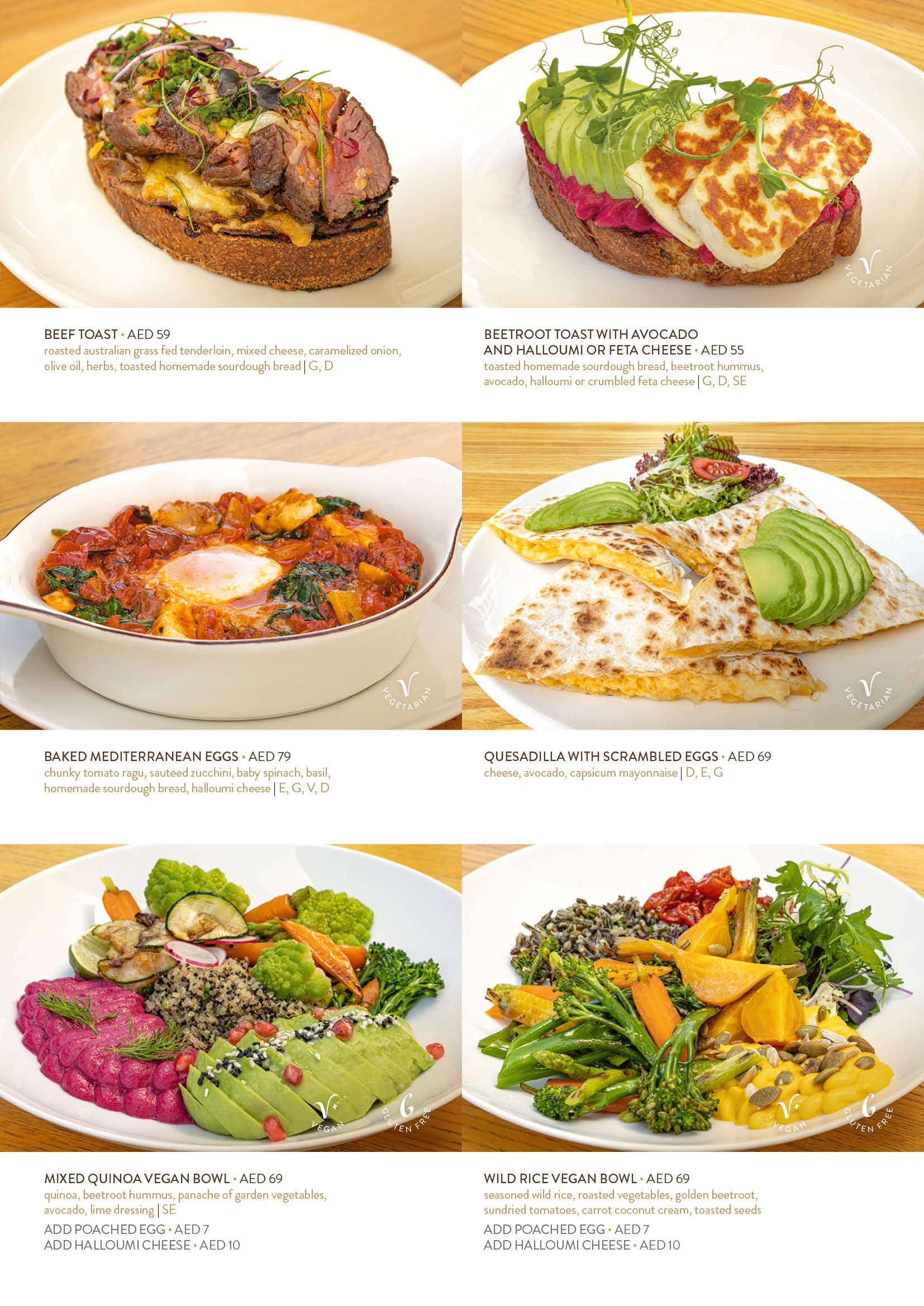 Bluewaters menu strana 6