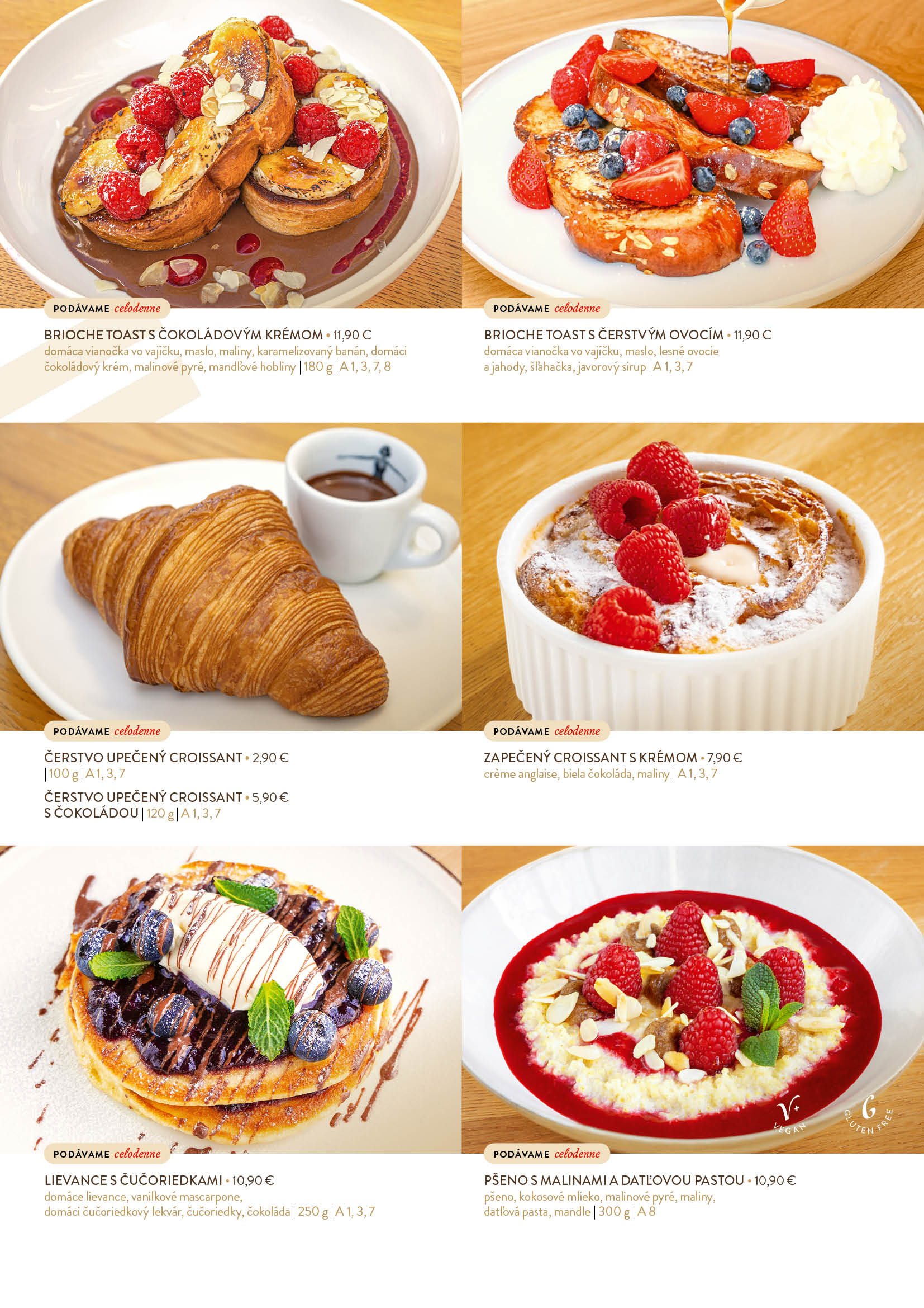 Bory Mall menu strana 2