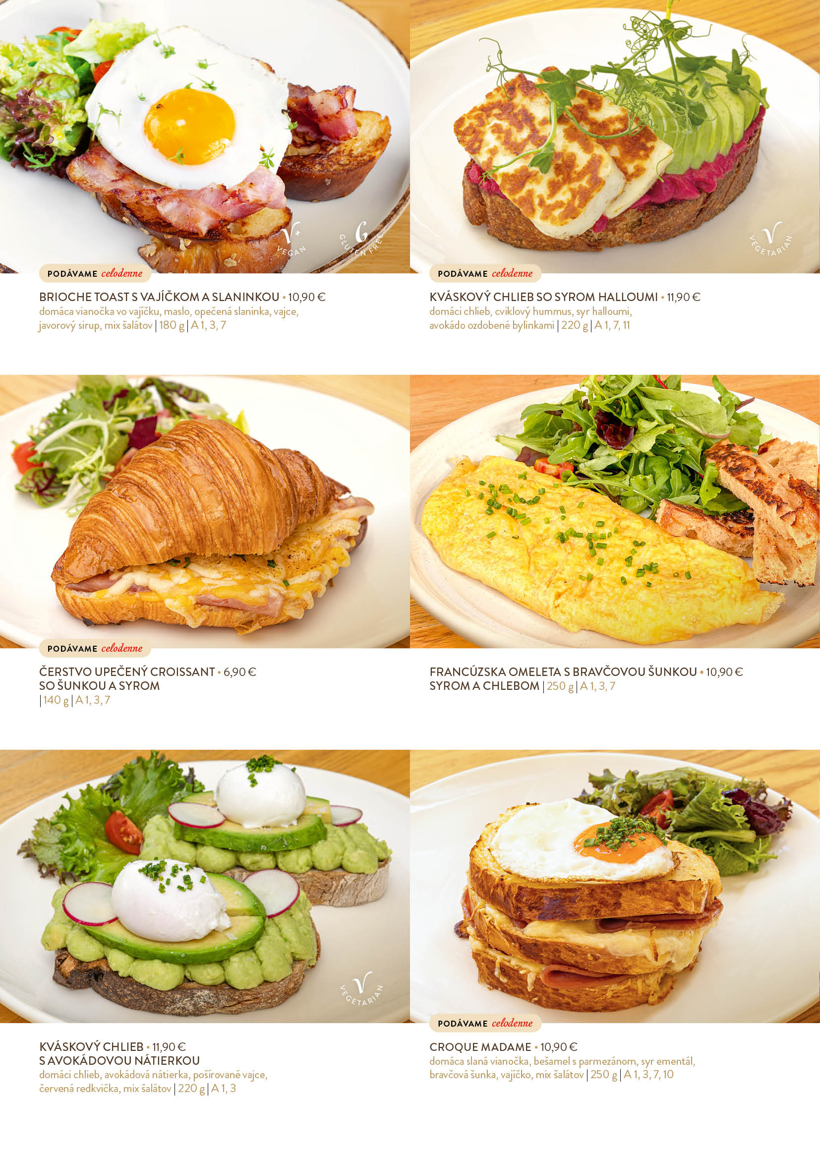 Bory Mall menu strana 3