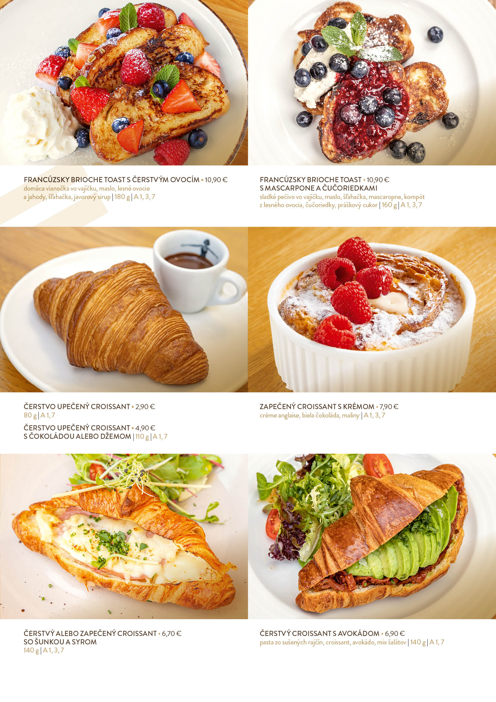 Starý Smokovec menu strana 2
